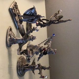 Pewter figurines